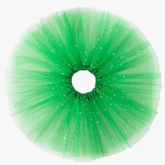 Green Tutu Skirt Star Gurl Size Small - Picture 2 of 11